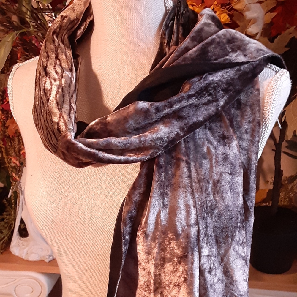 J. Jill, Silk Blend Scarf, Made in Italy - Picture 2 of 8